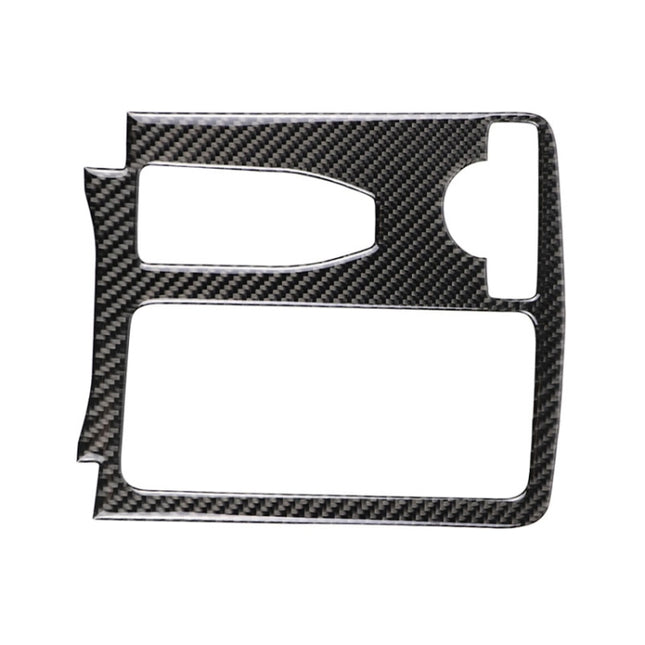 Car Carbon Fiber Left Drive Gear Position Panel Decorative Sticker for Mercedes-Benz W204 2007-2013 / W212 2010-2012, Left Drive Gear Position (W212)