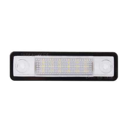 2 PCS DC 12V 2W 120LM 6000K LED License Plate Light 18-SMD Bulbs Lamps for Astra F 91-98, G Estate(F69) 98-05, Opel Corsa B 93-00, Omega A 86-94, For Astra/Opel Corsa