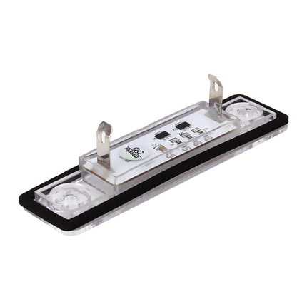 2 PCS DC 12V 2W 120LM 6000K LED License Plate Light 18-SMD Bulbs Lamps for Astra F 91-98, G Estate(F69) 98-05, Opel Corsa B 93-00, Omega A 86-94, For Astra/Opel Corsa