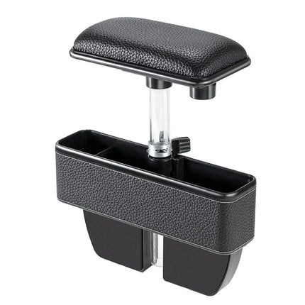 Universal Car Multi-functional Console Side Pocket Seat Gap Side Storage Box with Elbow Support Pad, with Pad