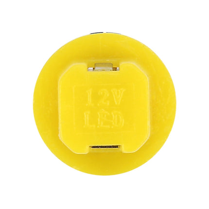 10 PCS 0.4W B8.5 Wedge Instrument Panel COB LED Light Dashboard Gauge Cluster Indicator Lamp Bulb, 0.4W B8.5