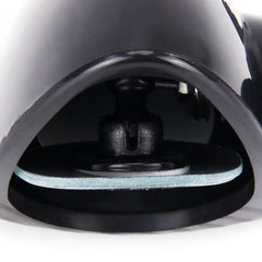 3R-046 360 Degrees Rotatable Right Blind Spot Side Assistant Mirror for Auto Car, Right Black, Right White