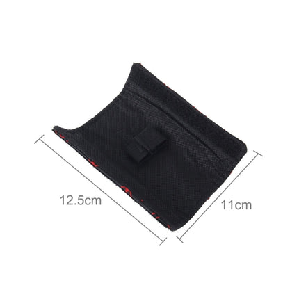 3 PCS Car Hand Brake Cover Shift Knob Gear Stick Cushion Sets Rear View Mirror Sets Cover Car Accessory Interior Decoration Pad