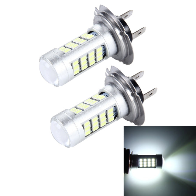 2 PCS H7 10W 900LM 8000K 42 SMD-2835 LEDs Car Fog Lights, DC 12V(White Light), H7