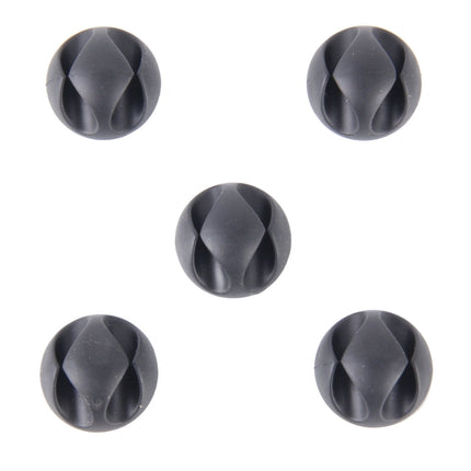 5 PCS Double Hole Cable Clips, Cable Management System and Cord Organizer Solution, 5 PCS Double Cable Clips(Black), 5 PCS Double Cable Clips(Grey), 5 PCS Double Cable Clips(Brown)