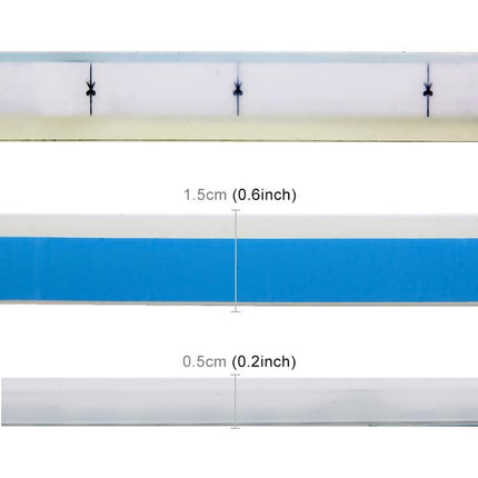 2 PCS 60cm DC12V 7.5W Ultra-thin Waterproof Car Auto Double Colors Turn Lights / Running Lights SMD-2835 LED Bulbs (Turn Lights: Yellow Light; Running Lights: Ice Blue Light), 60cm Turn Lights: Yellow Light; Running Lights: Ice Blue Light              ...