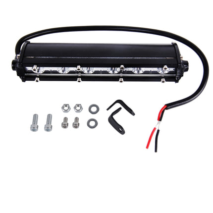 DC 10-30V 18W 2300LM 6500K Waterproof Vehicle Car Boat Marine External Work Lights Emergency Lights 30 Degrees Adjustable Spot Light LED Car Bulbs with 6 Intense CREE LED Lights, Spot Light+18W