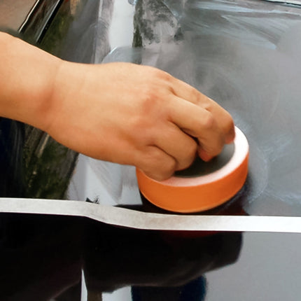 Car Polishing Sponge Round Sponge High-density Sponge, Size:7.5*5cm