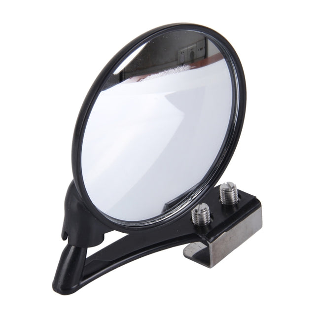 Vehicle Front Blind Area Wide-angle Adjustable Left Side Observation Mirror, Black Left Side