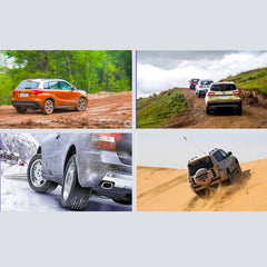 6 PCS Car Snow Tire Anti-skid Chains Winter Car Snow Tire Chains Wheel Chains Anti-skid Belt Thickened Anti-slip Chains with Effortless Wheel, Anti-skid Chains 10