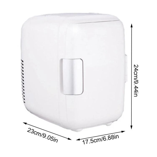 Vehicle Auto Portable Mini Cooler and Warmer 4L Refrigerator for Car, Voltage: DC 12V, Mini 4L White, Mini 4L Pink, Mini 4L Blue