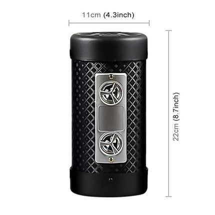 4 inch Round Shape Stereo Motorcycle / Car / Household Subwoofer, Built-in Bluetooth, Support TF Card & U Disk Reader, with Remote Control