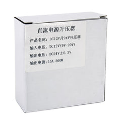 15A 360W DC 12V to 24V Car DC-DC Power Booster Transformer Converter