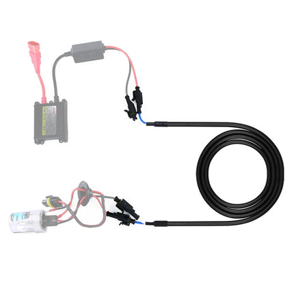 50cm Car HID Xenon Ballast High Voltage Extension Cable Harness, Size: 50cm