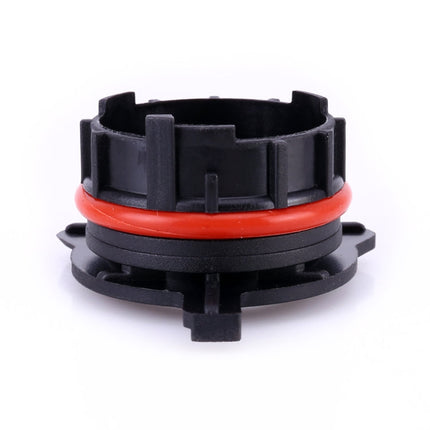 1 Pair TK-124 H7 LED Headlight Bulb Base Retainer Holder Adapter for BMW E39-1 / Benz SLK