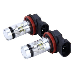2 PCS H8/H11 10W 500LM 6000K 20SMD-2835 LEDs Car Fog Lights, DC 12V