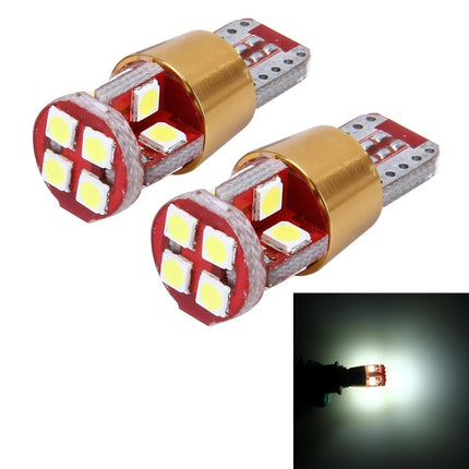 2 PCS T10 3W Constant Current Car Clearance Light with 12 SMD-3030 Lamps, DC 9-18V