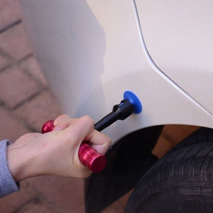 32 in 1 Auto Car Metal PDR Dent Lifter-Glue Puller Tab Hail Removal Paintless Car Dent Repair Tools Kit, with 20W Glue Gun, US Plug or EU Plug, 32 in 1 T-Bar