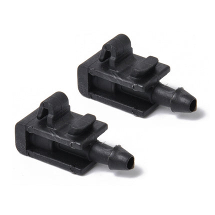 2 PCS Windshield Washer Wiper Jet Water Spray Nozzle Buckle 8200082347 for 2005-2007 Renault Megana 2, For 2005-2007 Renault Megana 2