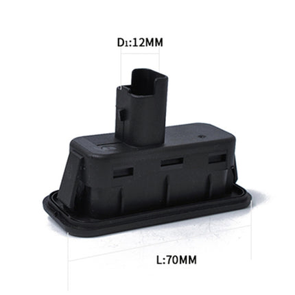 Car Trunk Button Opener Tailgate Boot Release Switch 8200076256 for 2002-2017 Renault Megane MK2 / MK3, 8200076256