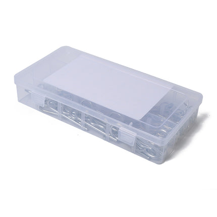 180 PCS Heavy Duty Zinc Plated Cotter R Tractor Clip Pin for Car / Boat / Garages, 180 PCS