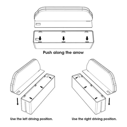 Universal Car Multi-functional Console Side Pocket Seat Gap Side Storage Box