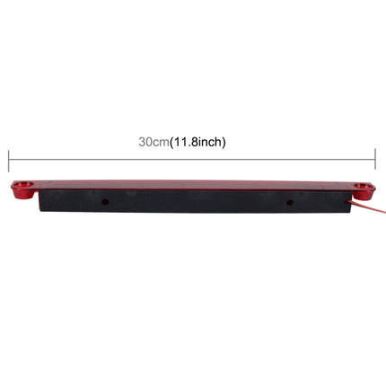 Car Auto Third Brake Light with 18 LED Lamps, DC 12V Cable Length: 80cm, With 18 LED Lamps ( Red)