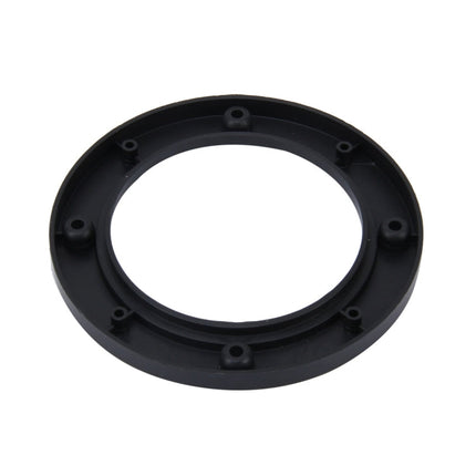 2 PCS 4 inch Car Auto ABS Loudspeaker Base Protection Hollow Cover Holder Mat, Inner Diameter: 10cm, 10cm