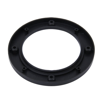2 PCS 5 inch Car Auto ABS Loudspeaker Base Protection Hollow Cover Holder Mat, Inner Diameter: 12.5cm, 12.5cm