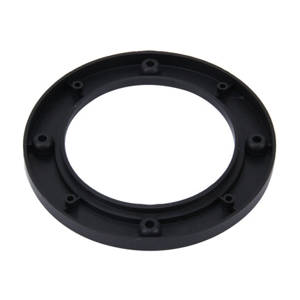 2 PCS 5 inch Car Auto ABS Loudspeaker Base Protection Hollow Cover Holder Mat, Inner Diameter: 12.5cm, 12.5cm