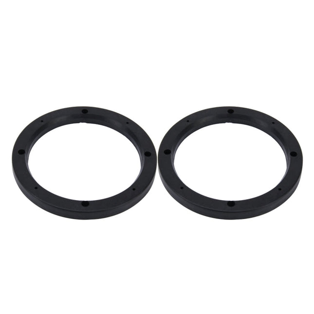 2 PCS 6.5 inch Car Auto ABS Loudspeaker Base Protection Hollow Cover Holder Mat, Inner Diameter: 14.5cm, 14.5cm