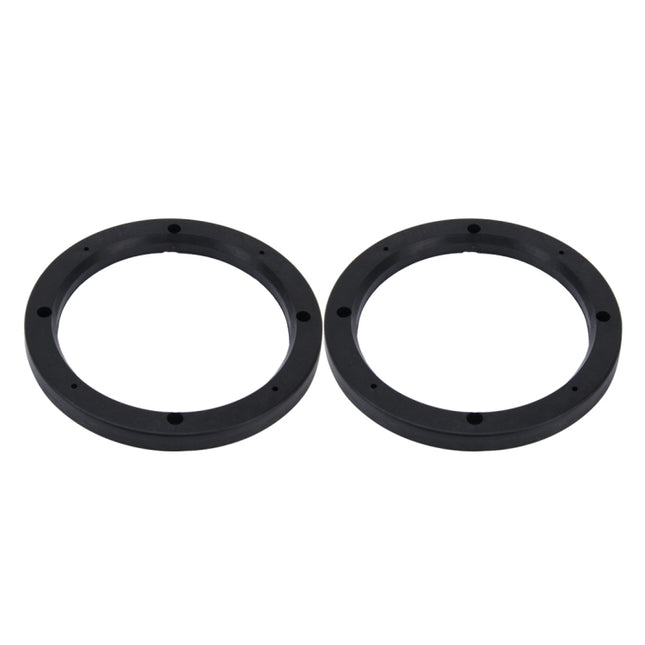 2 PCS 6.5 inch Car Auto ABS Loudspeaker Base Protection Hollow Cover Holder Mat, Inner Diameter: 14.5cm, 14.5cm