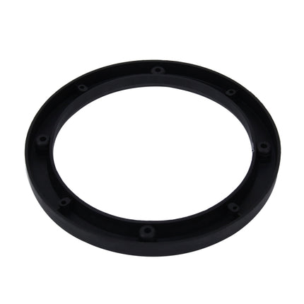 2 PCS 6.5 inch Car Auto ABS Loudspeaker Base Protection Hollow Cover Holder Mat, Inner Diameter: 14.5cm, 14.5cm