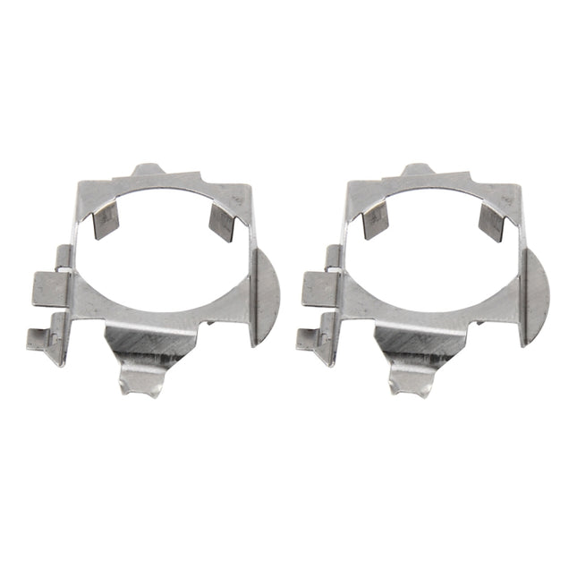 1 Pair H7 LED Headlight Bulb Retainers Holder Adapter for Volkswagen Touareg SAAB Mercedes Benz B Class ML, For VW/Benz B Class