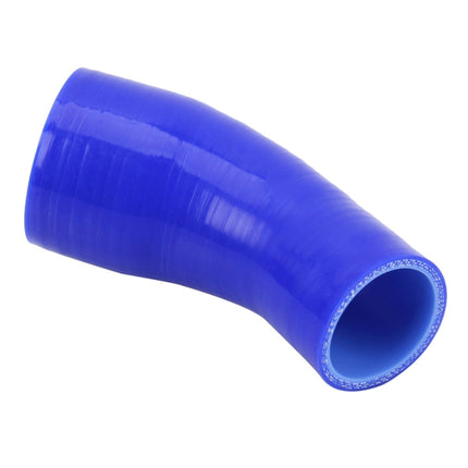 Universal 83-89mm 45 Degrees Car Constant Diameter Silicone Tube Elbow Air Intake Tube Silicone Intake Connection Tube Special Turbocharger Silicone Tube, ID: 83-89mm