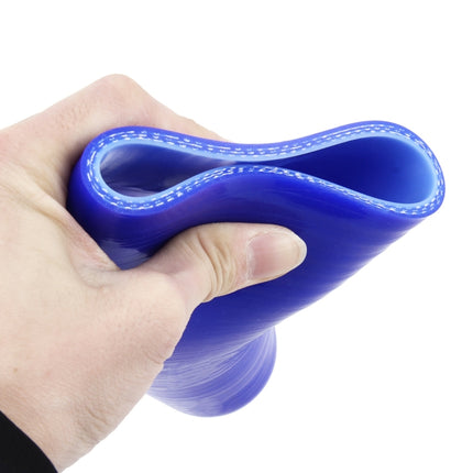 Universal 83-89mm 45 Degrees Car Constant Diameter Silicone Tube Elbow Air Intake Tube Silicone Intake Connection Tube Special Turbocharger Silicone Tube, ID: 83-89mm