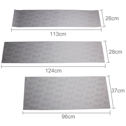 3 PCS SUV Body Decorative Strip Brand Car Streamline Shining Sticker For Honda CRV Nissarl X-Trail/Qashqai/Murano series, Strip Brand Car Streamline Shining Sticker
