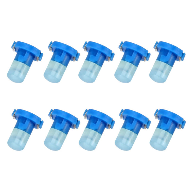 10 PCS 2W T3 Wedge Instrument Panel LED Light Dashboard Gauge Cluster Indicator Lamp Bulb, 2W T3, T3
