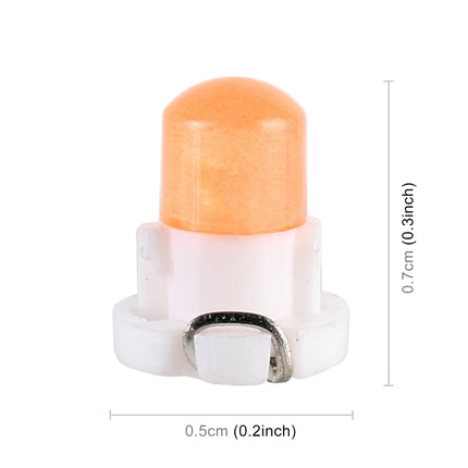 10 PCS 2W T3 Wedge Instrument Panel LED Light Dashboard Gauge Cluster Indicator Lamp Bulb, 2W T3, T3
