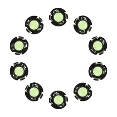 10PCS 2W T4.2 Wedge Instrument Panel LED Light Dashboard Gauge Cluster Indicator Lamp Bulb