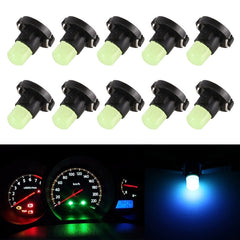 10PCS 2W T4.2 Wedge Instrument Panel LED Light Dashboard Gauge Cluster Indicator Lamp Bulb