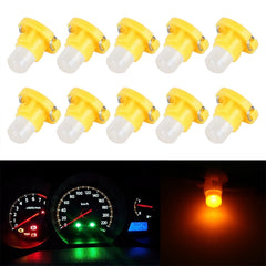 10PCS 2W T4.2 Wedge Instrument Panel LED Light Dashboard Gauge Cluster Indicator Lamp Bulb