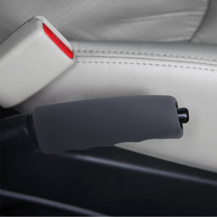 Rubber Car Hand Brake Cover Shift Knob Gear Stick Cushion Cover Car Accessory Interior Decoration Pad, Hand Brake CoveRed), Hand Brake Cove(Black), Hand Brake Cove(Grey), Hand Brake Cove(Khaki), Hand Brake Cove(Blue)