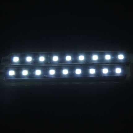 2 in 1 4.5W 18 SMD-5050-LEDs RGB Car Interior Floor Decoration Atmosphere Neon Light Lamp, DC 12V, 2 in 1 4.5W (White Light)