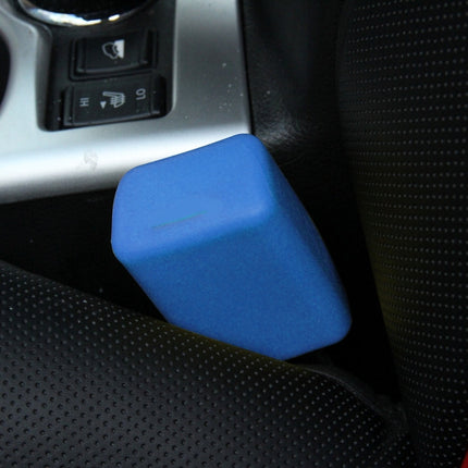 Safe Rubber Car Seat Belt Clips Locking Buckles Protective Cover