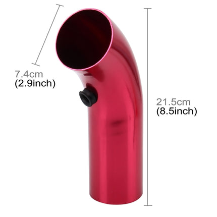 Universal  Air Intake Pipe Super Power Flow Air Intakes Short Cold Racing Aluminium Air Intake Pipe Hose with Cone Filter Kit System