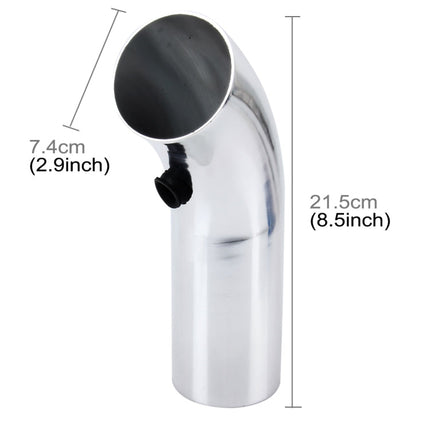 Universal  Air Intake Pipe Super Power Flow Air Intakes Short Cold Racing Aluminium Air Intake Pipe Hose with Cone Filter Kit System
