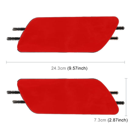 2 PCS Car-Styling Random Decorative Sticker, 6 in 1