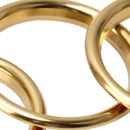 4 PCS Car Outlet Decorative Rings Aluminum Alloy Air Outlet Chrome Trim Ring Car Dashboard  Air Vents Cover Sticker Decoration for Audi A3, For Audi A3