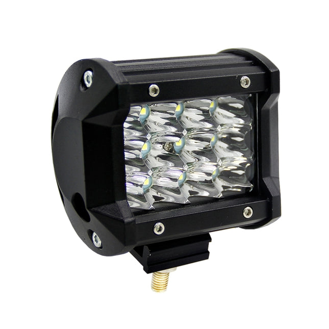 4 inch Three Rows Led Light Bar Modified Off-road Lights Roof Light Bar IP67 Waterproof 9W Condenser 6000K 5500LM LED Spotlight Light Searchlight Car LED Work Lights, DC 10-48V, Spot+36W
